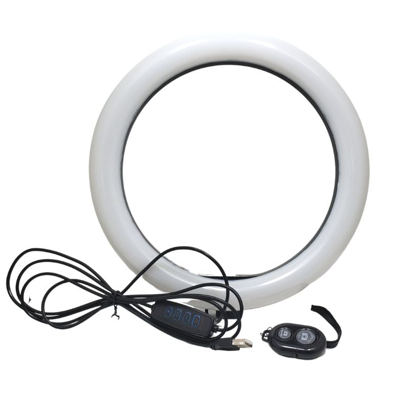WATRL10 - SELFIE RING LIGHT 10IN TRIPOD+PH HOLDER W/3 LIGHT COLOUR AND REMOTE