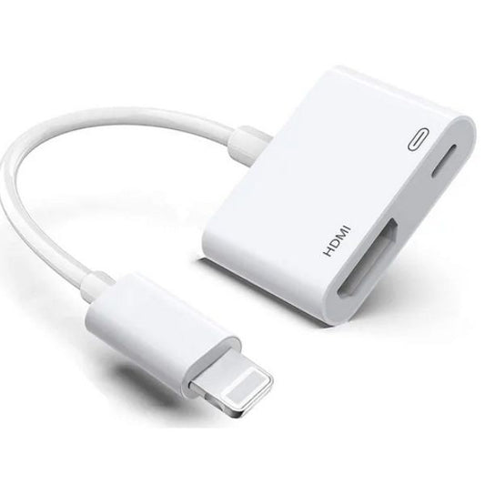 AMTD-4176 - IPHONE LIGHTNING TO HDMI ADAPTER 1080P 8PIN TO HDMI FEM NO POWER