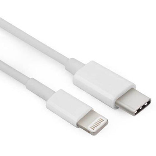CA-2801BC - USB CABLE C MALE TO LIGHTNING 8P 3.3FT WHITE