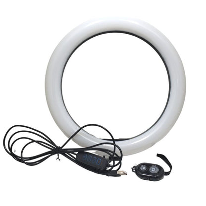 WATRL10 - SELFIE RING LIGHT 10IN TRIPOD+PH HOLDER W/3 LIGHT COLOUR AND REMOTE