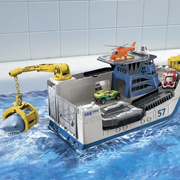 Shark Ship Playset – Double Fun on Land and Water